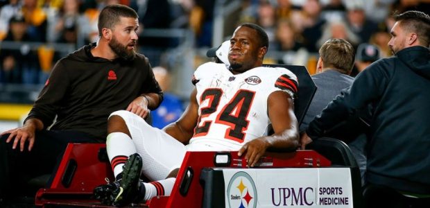 Nick Chubb Suffered a Gruesome Knee Injury