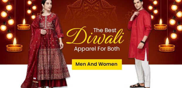 Best Diwali Apparel For Both Men And Women
